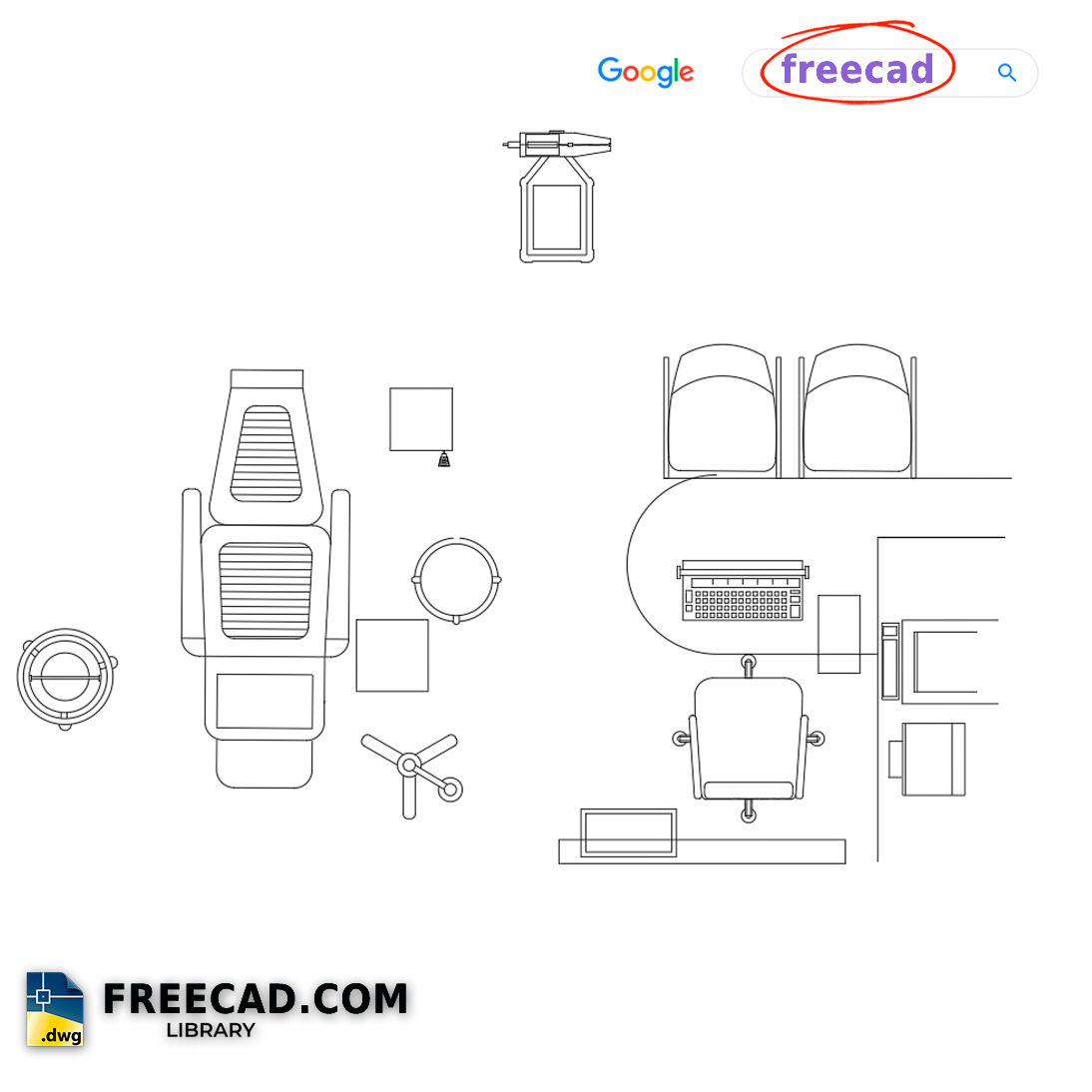 Dentist Room Furniture 2D Files FREE Download Library 49 OFF